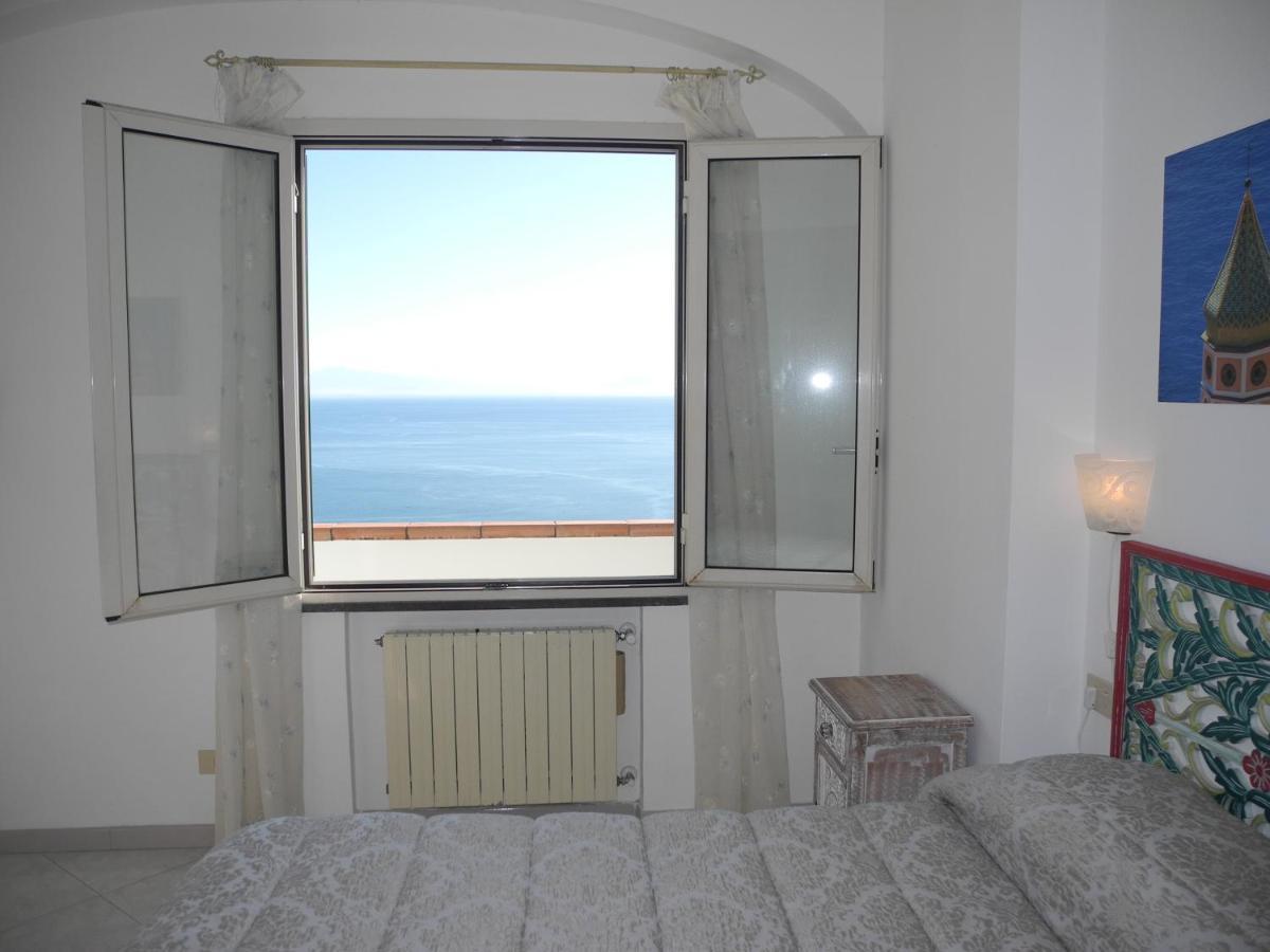 Apartamento Moonlight House Praiano Exterior foto